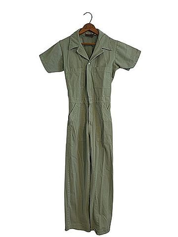 BIG BUD PRESS Utility Short-Sleeve Jumpsuit Jumpsuit (view 1)