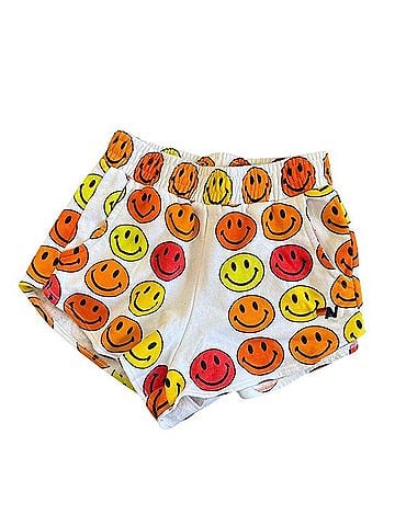 Aviator Nation Smiley Bingo Lounger Short Casual Pants (view 1)