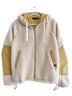 Rag & Bone 100% Polyester 100% Nylon Tan Ivory Fleece Size XS - photo 1