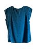 Mix by 41 Hawthorn 100% Polyester Stars Blue Blouse Size L - photo 2