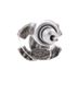 Chanel CC Stud Earrings Metal with Crystals One size - photo 3