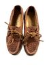 Sperry Top Sider 100% Leather Brown Mule/Clog Size 8 - photo 1