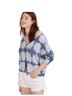 Pilcro Tie-dye Blue White Cardigan Size XL - photo 1