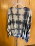 Pilcro Tie-dye Blue White Cardigan Size XL - photo 9
