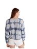 Pilcro Tie-dye Blue White Cardigan Size XL - photo 2