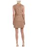 CeCe 87% Polyester 13% Spandex 100% Polyester Solid Brown Casual Dress Size 0 - photo 2