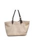 Coach 100% Calf Leather Ivory Leather Tote One size - photo 1