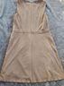 CeCe 87% Polyester 13% Spandex 100% Polyester Solid Brown Casual Dress Size 0 - photo 8