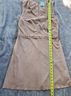 CeCe 87% Polyester 13% Spandex 100% Polyester Solid Brown Casual Dress Size 0 - photo 6