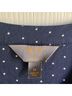 Mix by 41 Hawthorn 100% Rayon Polka Dots Blue Blouse Size M - photo 3