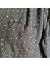 Mix by 41 Hawthorn 100% Rayon Polka Dots Blue Blouse Size M - photo 4