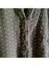 Mix by 41 Hawthorn 100% Rayon Polka Dots Blue Blouse Size M - photo 8