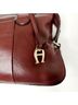 Etienne Aigner 100% Leather Red Brown Leather Belt One size - photo 5