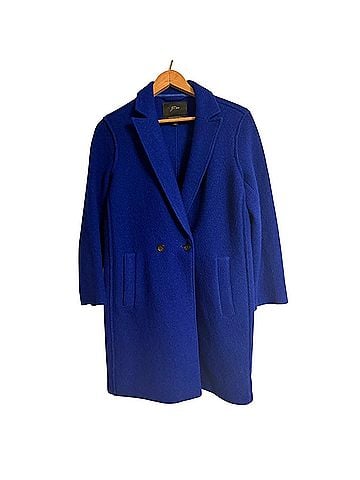 J.Crew New Daphne in Boiled Italian Wool Coat (view 1)