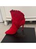 Charles by Charles David 100% Suede Red Boots Size 6 1/2 - photo 3