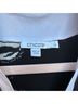 Chico's Floral Black White Sweater Vest Size M - photo 3