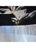 Chico's Floral Black White Sweater Vest Size M - photo 6