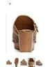 Lucky Brand Animal Print Brown Mule/Clog Size 7 - photo 4