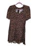 Rampage Floral Black Red Casual Dress Size S - photo 1