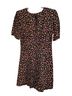 Rampage Floral Black Red Casual Dress Size S - photo 2