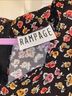 Rampage Floral Black Red Casual Dress Size S - photo 3