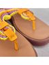 See By Chloé Solid Orange Purple Sandals Size 8 1/2 - photo 10
