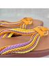 See By Chloé Solid Orange Purple Sandals Size 8 1/2 - photo 7
