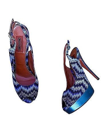 Missoni Y2K Platform Slingback Heels Heels (view 1)