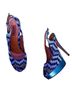 Missoni Graphic Purple Heels Size 9 1/2 - photo 10