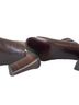Anne Klein Collection 100% Leather Brown Sandals Size 6 - photo 5