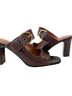 Anne Klein Collection 100% Leather Brown Sandals Size 6 - photo 2