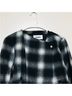BB Dakota Plaid Gray Blue Jacket Size S - photo 8