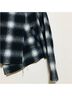 BB Dakota Plaid Gray Blue Jacket Size S - photo 5