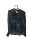 Sézane Floral Blue Green Long Sleeve Blouse Size 4 - photo 1