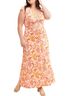 AFRM Floral Multi Color Casual Dress Size 1X - photo 1