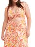 AFRM Floral Multi Color Casual Dress Size 1X - photo 2