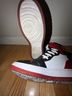 Nike Black Red White Sneakers Size 7 1/2 - photo 4