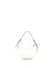 Prada 100% Leather White Arque Half Moon Hobo Leather Small One size - photo 4