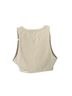 Zara Tan Sleeveless Top Size M - photo 2