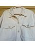 Good American 100% Cotton Ivory White Jacket Size XL - photo 4