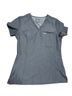 FIGS Gray Short Sleeve Blouse Size XS (petite) - photo 2