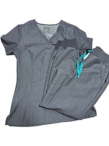 FIGS Short Sleeve Blouse (view 1)