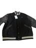 Nike Black Leather Jacket Size M - photo 1