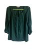41Hawthorn 100% Polyester 100% Cotton Green Blouse Size M - photo 1