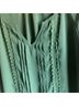 41Hawthorn 100% Polyester 100% Cotton Green Blouse Size M - photo 4