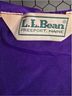 L.L.Bean 100% Nylon Purple Black Jacket Size M - photo 3