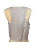Old Navy Stripes Gray White Vest Size M - photo 2