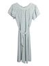 JESSAKAE 100% Polyester Floral Blue Casual Dress Size S - photo 2