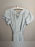 JESSAKAE 100% Polyester Floral Blue Casual Dress Size S - photo 6