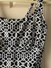 Lands' End Print Black White Swimsuit Top Size 14 - photo 4